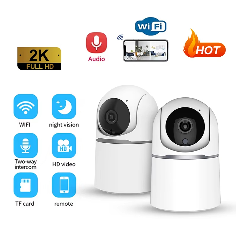 Smart Home WiFi Two Way Audio Night Vision PTZ Wireless Security Cameras Indoor Auto Tracking Network Camera