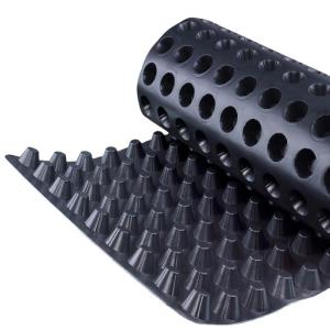 Quality Green Roof Waterproofing Dimple Drainage Board with CE/ISO9001/ISO14001 Certification wholesale