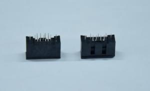 Quality SATA 7p Male DIP 180° Au 30u'' Plated Wire to Board Connector wholesale