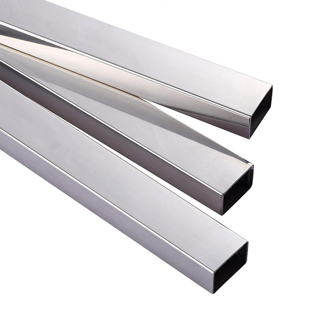 Corrosion Resistant Stainless Steel Rectangle Pipe With TSHS Surface Finish