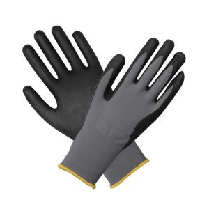 Quality Customized Size Nitrile Work Gloves , Safety Work Gloves For Gardening wholesale