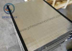 China Wire Wrap Wedge Wire Screen Mesh Grate Stainless Steel 304 for Coal Washer on sale