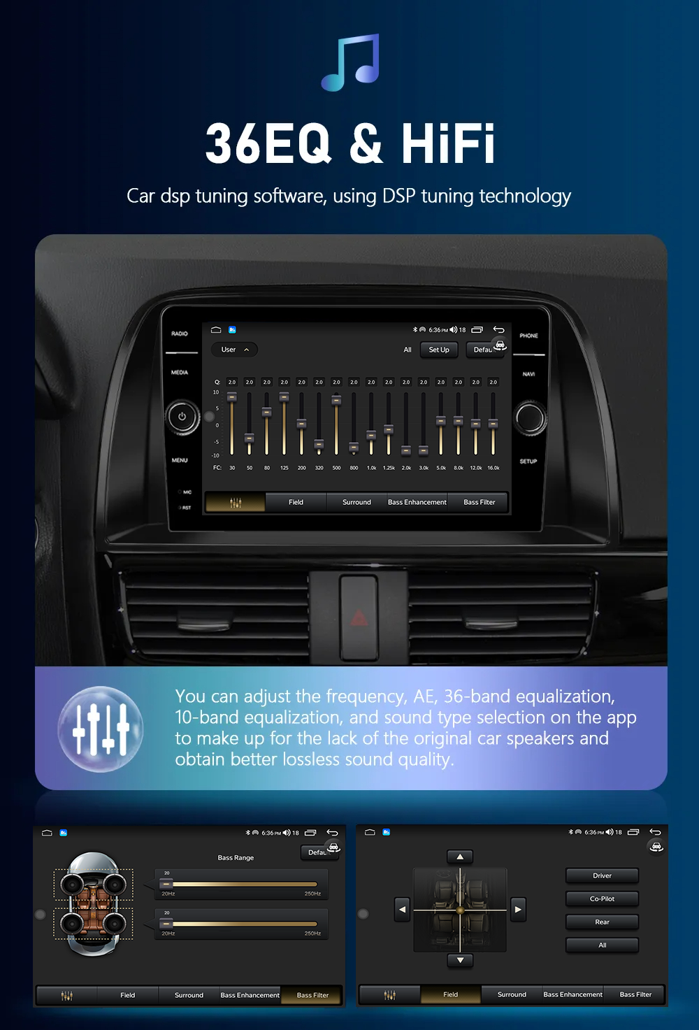 1280*800 QLED Android 12.0 Car Stereo Radio for Honda Odyssey 2004-2008 with Frame