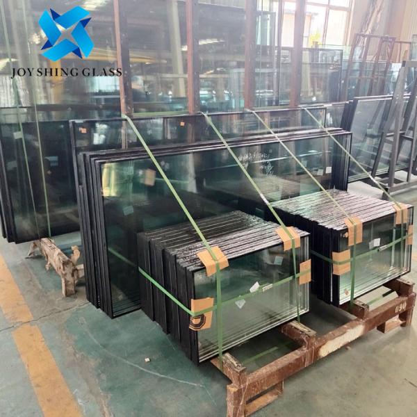 Cheap Customized Clear Tempered Insulated Glass For Curtain Wall Facade for sale