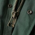 Woven Texture Windproof Military Jacket Olive Green Army Jacket 220g-270g
