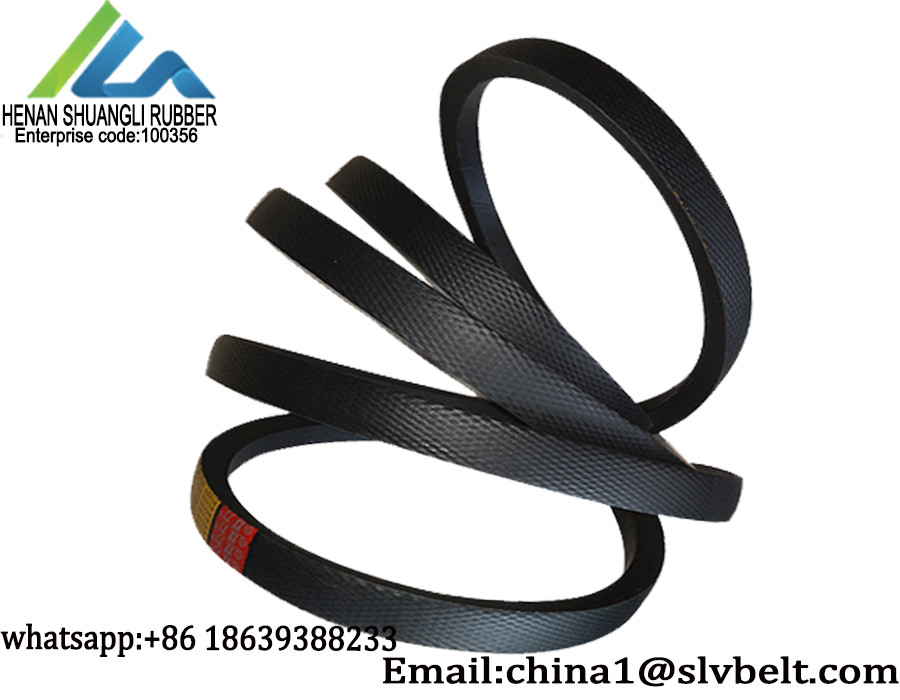 Triangle Trapezoid C V Belt Wrapped Length 580''-590'' for Mechanical Transmission