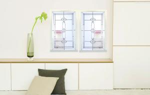Quality Custom Design Decorative Glass Window Panes Thermal / Sound Insulation wholesale