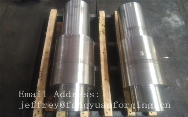 Cheap Open Die Forged Alloy Steel Carbon Steel Shaft / Forging Products for sale