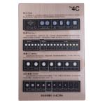 Water Resistant Diamond 4c Chart Small Size Durable Oem / Odm Service