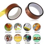 Kaptons Polyimide Film 3D Printer Amber ESD Tapes