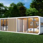 Factory Wholesale Prefabricated House Apple Cabin Tiny Pod Coffee House Mobile
