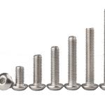 Stainless steel Hex Socket Button Head Bolt Iso7380 Allen bolts