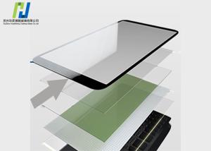 Quality 1mm To 6mm 105&quot; Full Safety Glass Coverage Touch Screen Glass wholesale