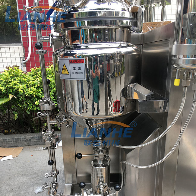 25L Small Scale High-End Vacuum Emulsifying Mixer European Standard