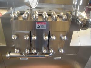 Quality 5000ltr/H Sanitary Dairy Milk Homogenizer Machine SS304 Casing wholesale