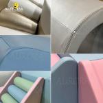 Kids Soft Play Equipment White Indoor Outdoor Rental Hire Climbing Tunnel
