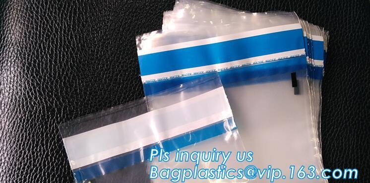 Opaque Tamper Evident Sealing Plastic Bank Money Steb Security Bag / Custom Self Adhesive Plastic Courier Bag, bagease