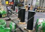 Traffic Road Electric Retractable Bollards Pneumatic Type Anti Corrosion