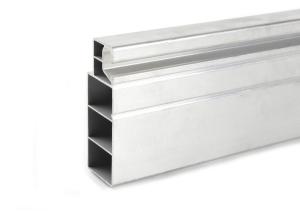 Quality Kitchen Cabinet Wardrobe Sliding Door Aluminum Profile / Furniture Aluminium Extrusion Profile wholesale