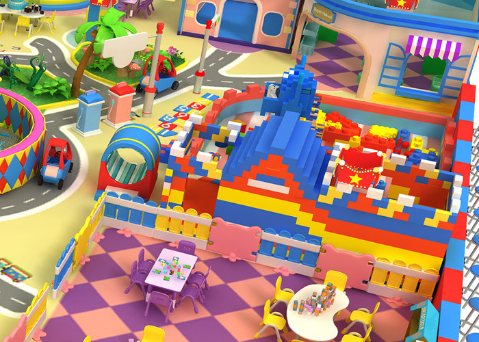 Kids Soft Indoor Play Area 480 M² Toddler Indoor Play Equipment For Business