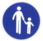 Customized Crosswalk Sign Board Reflective Film and Stainless steel Traffic Sign