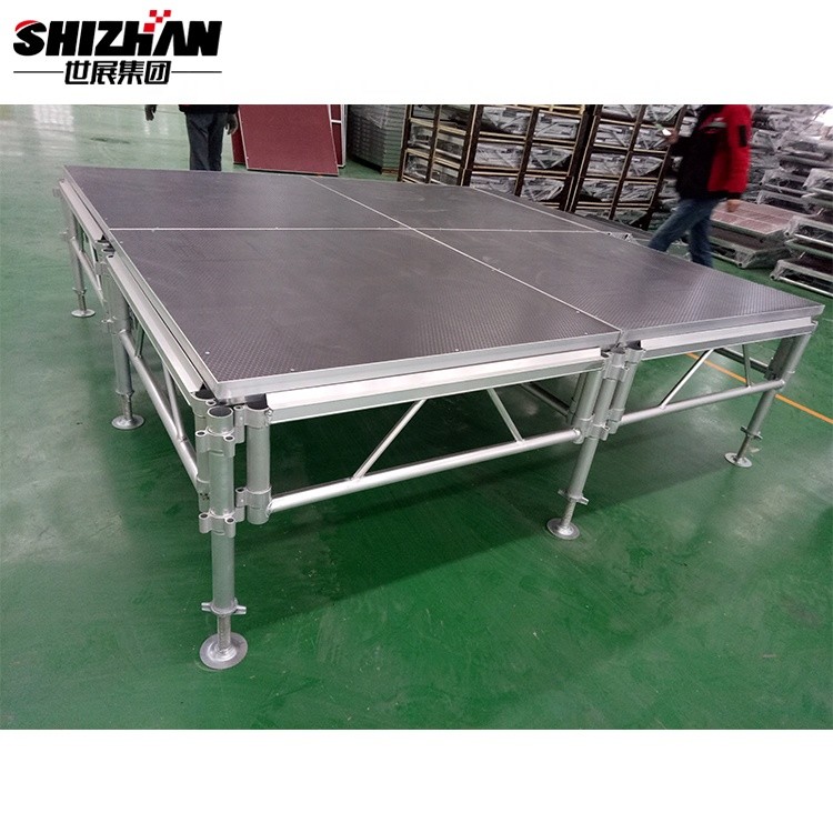 Mobile Adjustable Aluminum Stage Platforms For Outdoor Concert