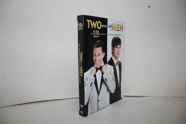 Hot sale tv-series dvd boxset 2DVD 113g Two and a Half Men Season 12 new Video