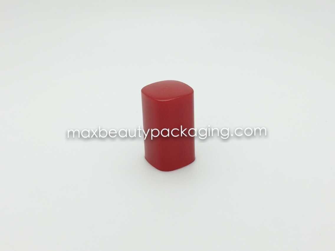 N2003 injection color long square nail polish cap nail polish packaging uv coating available plastic cap flat brush