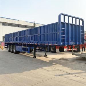 Quality Cargo Logistics 3 Axle 60t China Side Wall Semi Trailer wholesale