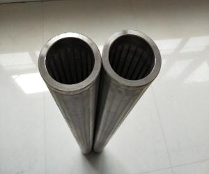 Quality 89mm SS Strainer Filter Customized Continuous Slot Well Screen wholesale