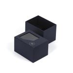 Coffee, glass, paper box, gift box, window opening, Kraft paper roof, packaging