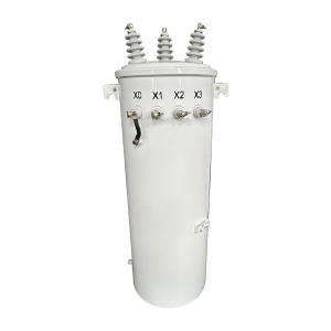 Quality Three Phase Pole Mounted Distribution Transformer 3P Oil Immersed 12000V 75KVA wholesale
