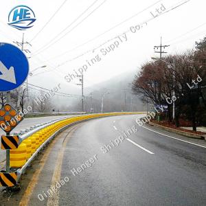 Quality PU EVA Road Safety Highway Guardrail With Galvanized Beam wholesale