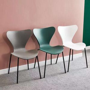 Quality Kitchen Scandinavian Dining Room Chairs Fishtail Armless wholesale