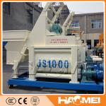 Simple Operation concrete mix machine JS1000 for Sale