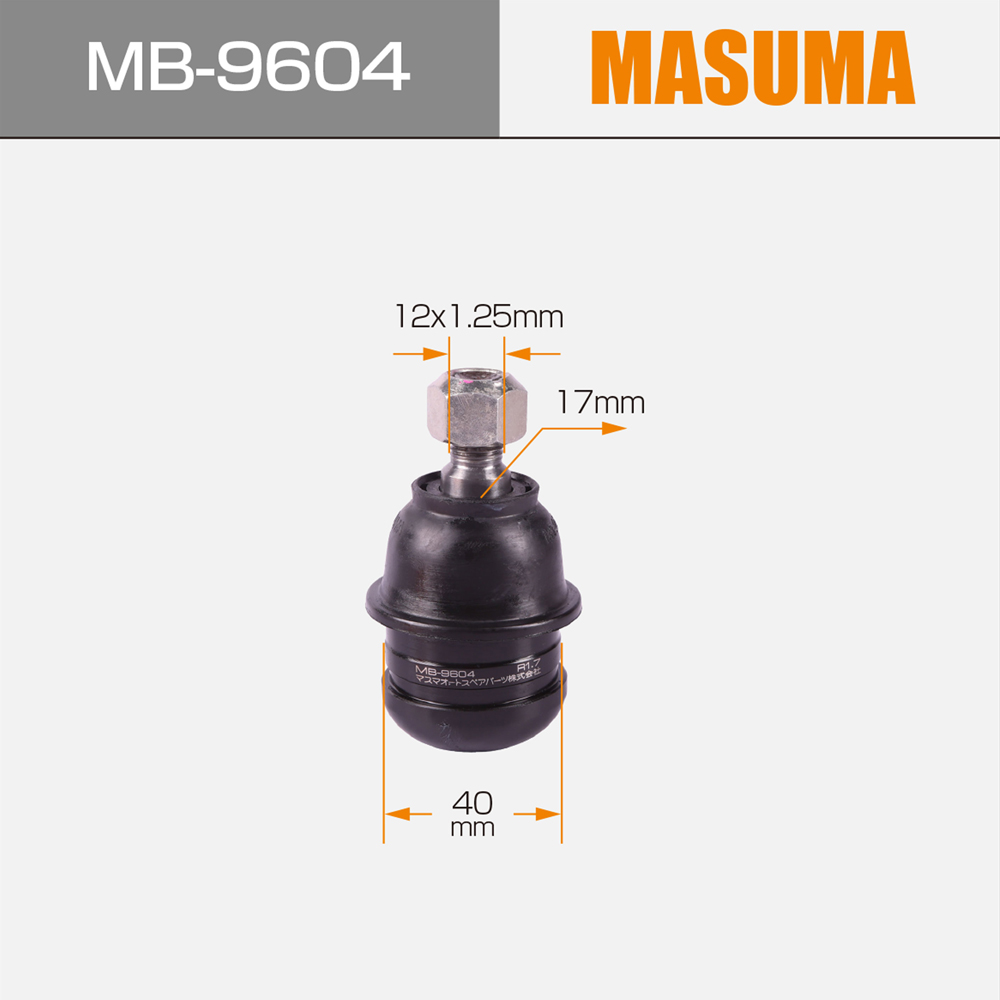 10*7*5.5cm MASUMA Ball Joint MR566556 MR566555 for MITSUBISHI MONTERO IO 2000-2007 Year