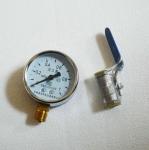 304 SS 1" In/Out 120 Psi Bag Filter Housing 62KG Weight for Building Material