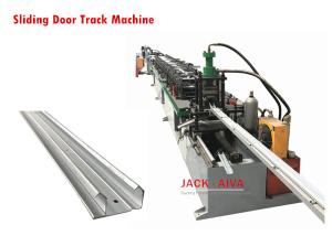 Quality Sliding Door Track Machine, Roll Forming Machine For Manufacturer Metal Track wholesale