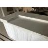 Buy cheap Modern House Prefab Kitchen Countertops Calacatta White Quartz Bar Top from wholesalers