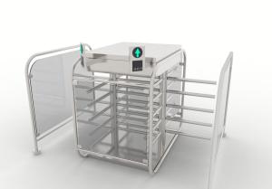 Quality Anti Rust Tripod Turnstile Gate Half Height Turnstile AC220V wholesale