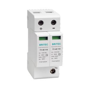 Quality TY-40 110 DC SPD Pv Surge Protection Device Lightning Protection Surge Arrester surge protection dc wholesale