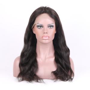 Quality Natural Hairline Natural Color Natural Straight Brzilian Human Hair Full Lace wigs wholesale