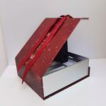 FSC UV Printing Paper Box For Gift Packaging With EVA Insert For Holiday Party,