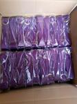 purple colour yoga straps with metal buckle