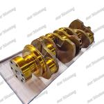 Crankshaft 4TNV106 Cast Steel 123900-21000 YM123900-21000 For Yanmar Diesel