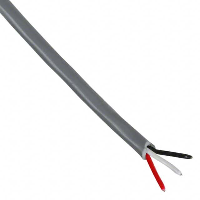 A121-1000-Nd Alpha Wire Cable 3cond 22awg Slate 1000'