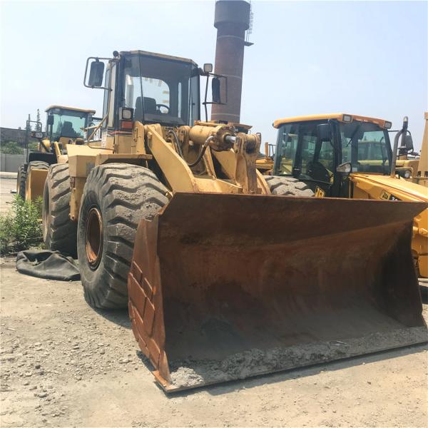Japan Manufactured Secondhand Caterpillar 20ton 966f Wheel Loader in Good