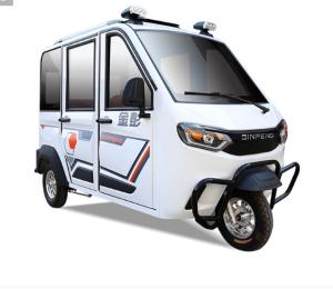 Quality Jinpeng CX 1000W Three Wheel Electric Tricycle Full Closed Cabin 3 Seater 27km/h wholesale