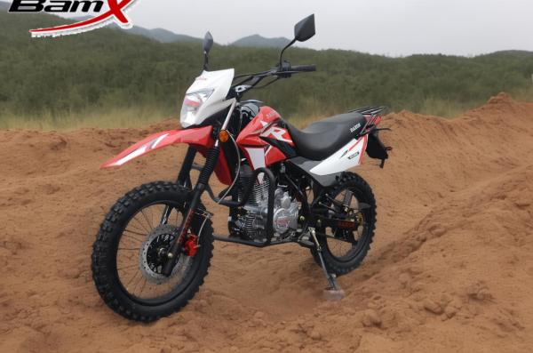 250cc Enduro Motorcycles Moped Gas Motorcycle With Disc/Drum Brakes Air Cooling