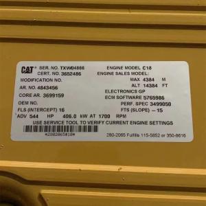 Quality CAT C18 Industrial Diesel Engine C18 ACERT TXW04866 wholesale